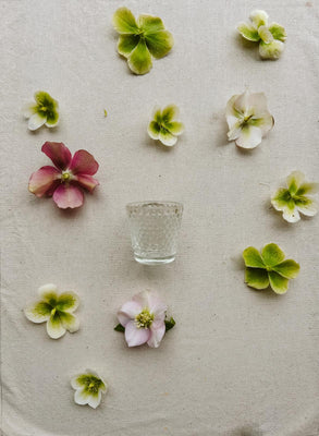 Clear Glass Bobble Tea Light Holder