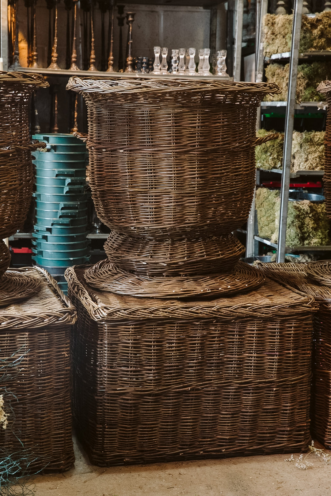 Small Bespoke Willow Urns