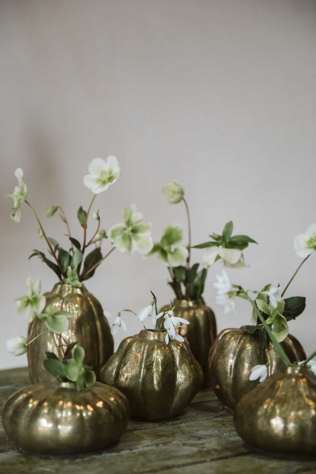 Gold Gourd Vases