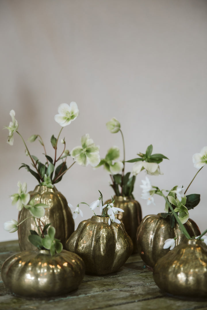 Gold Gourd Vases