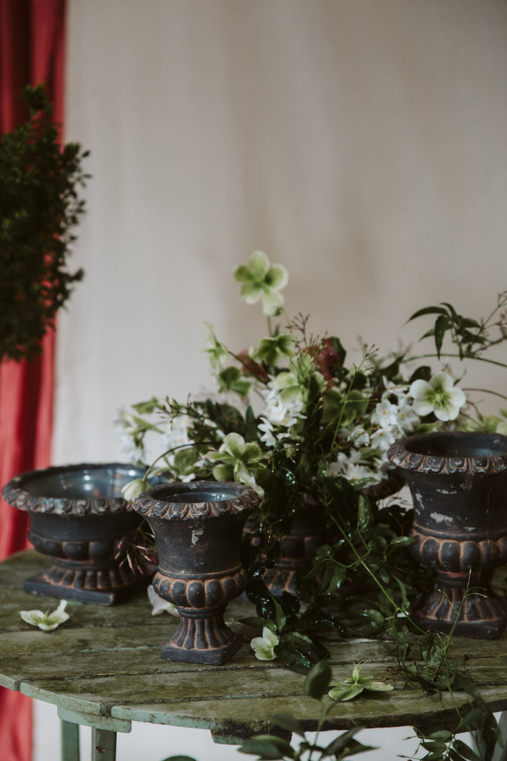 Medium Stone Footed Table Urn