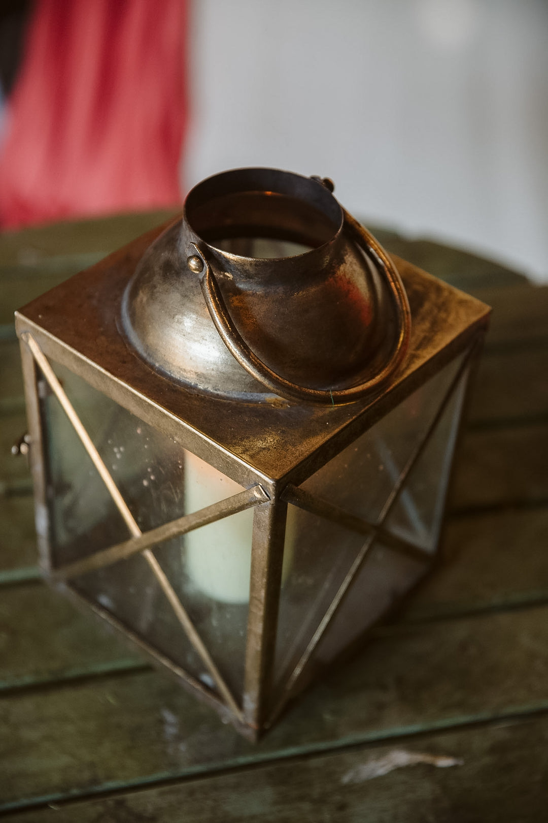Brass Coach House Lantern