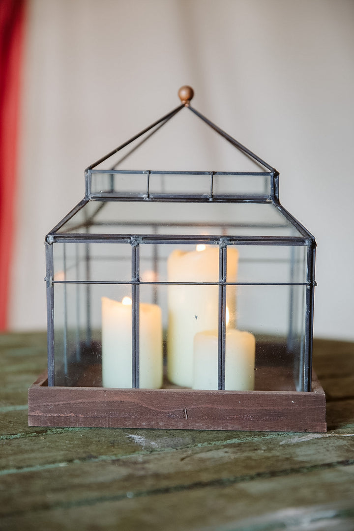 Glass Observatory Lantern/ Display