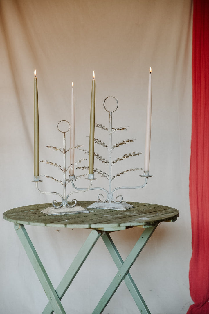 Candelabra Spring Leaves Small