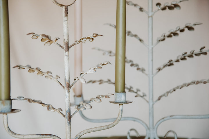 Candelabra Spring Leaves Small