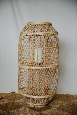 Hanging Wicker Lanterns Extra Tall