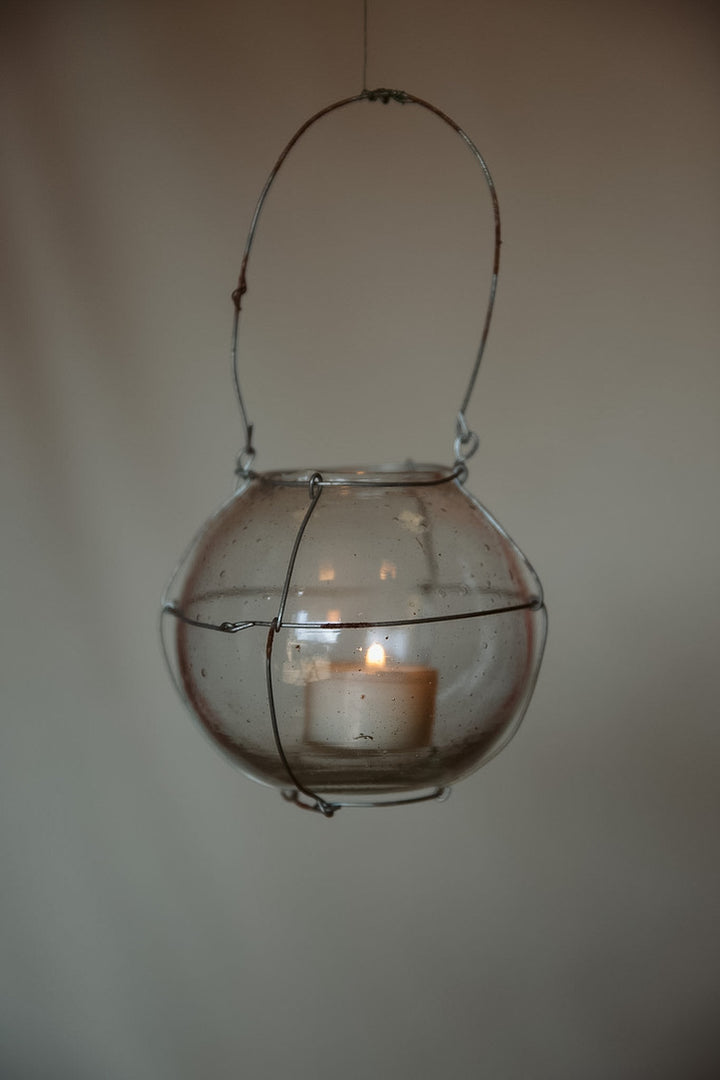 Large Round Tea Light Lantern