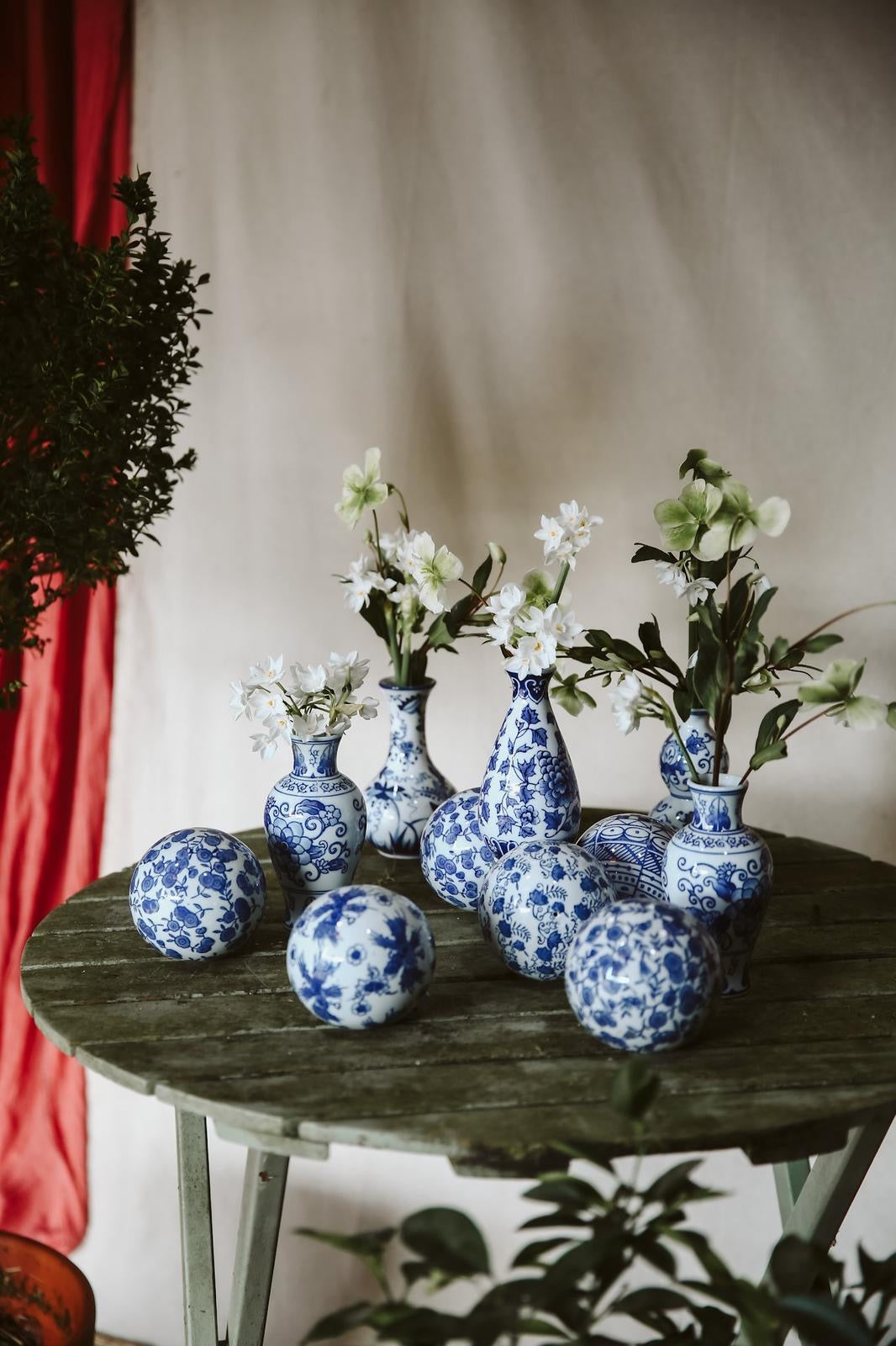 Chinoiserie Style vases