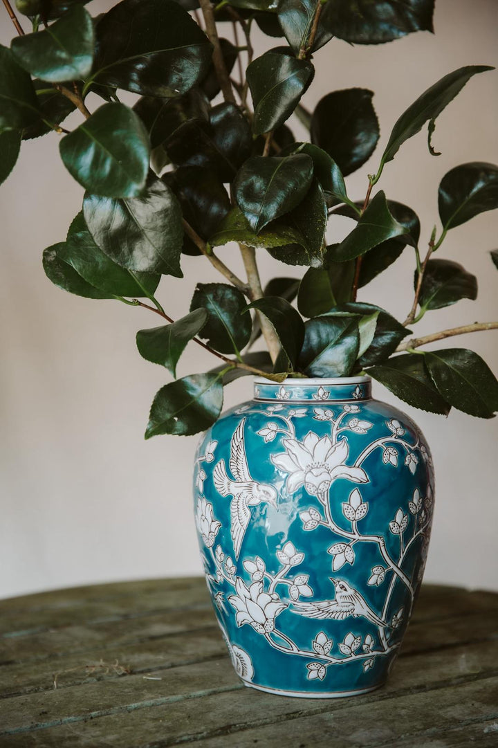 Medium Chinoiserie Style Vase