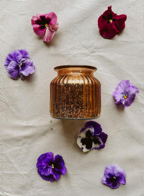Large Bronze Tea Light Holder